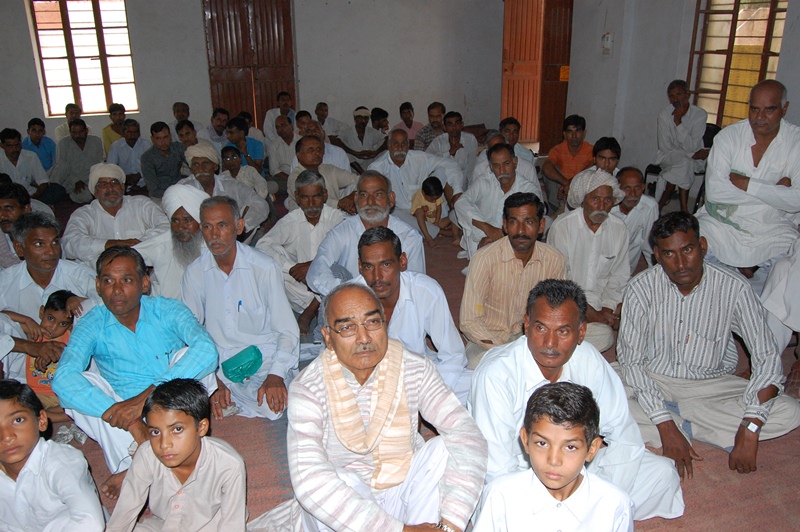 People on Launching of  Village Website